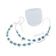thumbnail image 4 of Decoraciones de dientes temporales con soporte de metal gancho para estudiantes con estuche con azul claro, 4 of 8