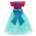 thumbnail image 3 of Mermaid Princess girls Dress Carnival Party catwalk show dress Clothes, 3 of 7