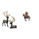 thumbnail image 1 of Escultura de resina de caballero, reno, alce, figura de ciervo acrílico, centro de mesa, colección, decoración impermeable, regalo de inauguración de, 1 of 8