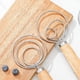 thumbnail image 3 of Danish Dough Whisk, Dough Whisk/Bread Whisk, Sourdough Bread Baking Supplies for Cakes, Bread, Pizza, Cookies, Wooden Hand, Stainless Steel Ring, Sourdough, 3 of 5