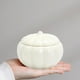 thumbnail image 5 of Decoraciones de Halloween, adornos de Halloween, regalos de Halloween, tarro de calabaza con tapa, forma de calabaza de cerámica, bote para té, tarro portátil para dulces, recipiente para dulces, tazó, 5 of 6