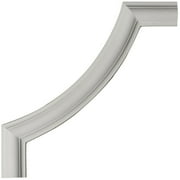 12"W x 12"H x 1/2"P Ashford Smooth Panel Moulding Corner (matches moulding PML01X00AS)