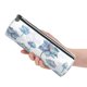 thumbnail image 5 of Disketp Pale Blue Lotus Flowers Estuche Organizador de Lápices de Cuero, Estuche de Oficina con Cremallera para Bolígrafo y Lápiz, 5 of 6