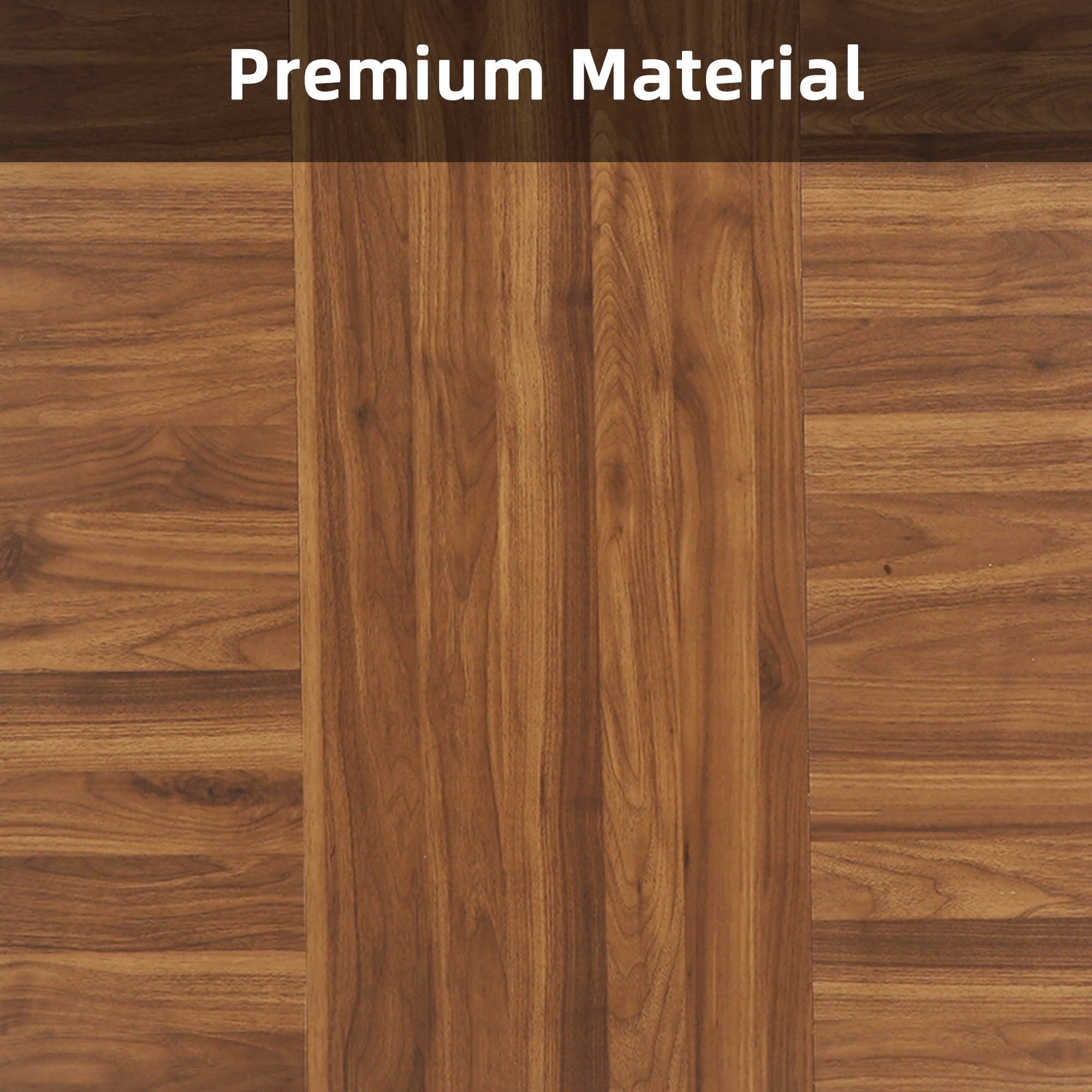Dovelina 55" Oval Dining Table for 6, Modern Wood Multi-Purpose Dinner Table for Home Office, Small Apartment, Kitchen