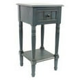 thumbnail image 2 of Decor Therapy Simplify 1-Drawer Accent Table, Narrow End, 28" x 14" x 14" -  Antique Navy, 2 of 5