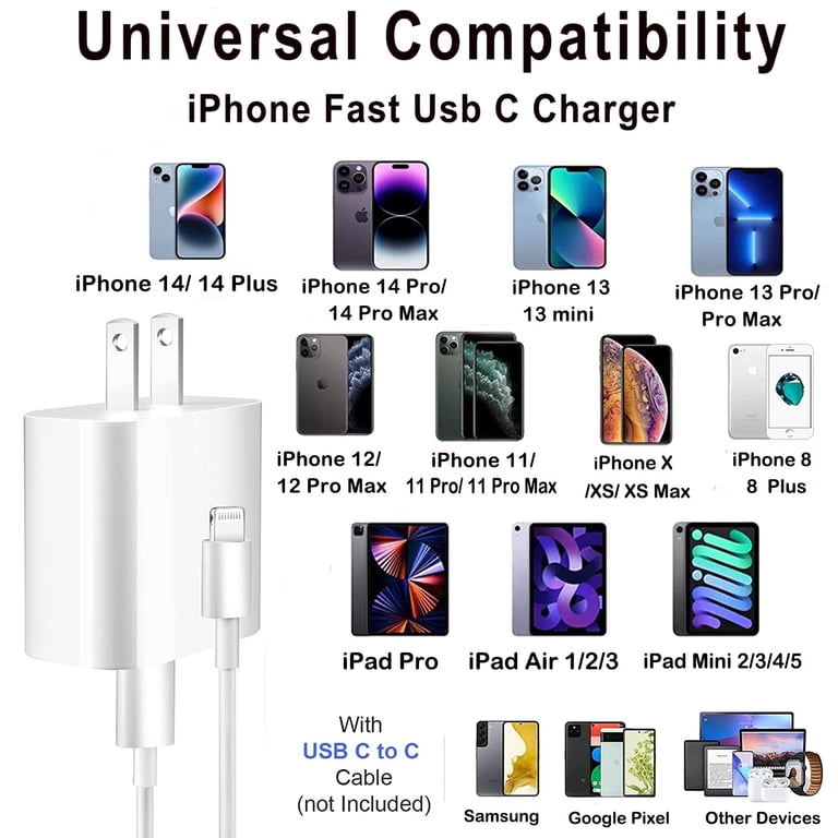 20W USB C Charger Block, Dual Port USB Charging Brick, Fast PD 3.0 Wall Power Adapter For Phone And Mobile Devices From Goodtom, $4.29