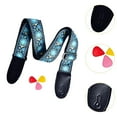 thumbnail image 6 of Kokiya Electric Guitar Strap Portable for Mandolin Electric Guitar Classical Guitar blue, 6 of 9