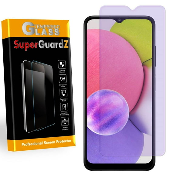 [2-Pack] For Samsung Galaxy A03s - SuperGuardZ Anti Blue Light [Eye Protection] Tempered Glass Screen Protector, Anti-Scratch, 9H Hardness