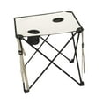 thumbnail image 5 of figatia Foldable Camping Table Picnic Table with 2 Cup Holders Ultralight Portable Outdoor Table for Garden Beach Yard Patio Barbecue, 5 of 8