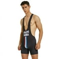 thumbnail image 2 of Men‘s Sports Vest Yoga Wear Workout Wear One Piece Running Pants Cycling Wear Bodysuits Lingerie, 2 of 13