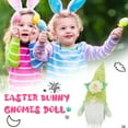 thumbnail image 2 of NSESSHome Easter Gnomes Decorations, Handmade Spring Easter Bunny Gnome Standing Board Faceless Plush Doll Ornaments for Easter Holiday Tiered Tray Home Table Indoor Decor Gifts, 2 of 8