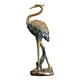 thumbnail image 2 of Figura de grulla, figura de cigüeña, estatua creativa de pájaros, figura de resina para granja 14x8x37cm, 2 of 9