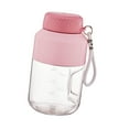 thumbnail image 3 of Licuadora portátil exprimidor automático USB de mano exprimidor de frutas 1000 ml eléctrico Tapa simple rosa, 3 of 9