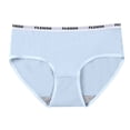 thumbnail image 3 of Product Women’s Panties Breathable Summer Comfort Mid Rise Triangle Underwear for Daily Wear Designed for Home and Leisure these breathable panties soft comfort and daily wear#e s#Classic, M, Blue, 3 of 3
