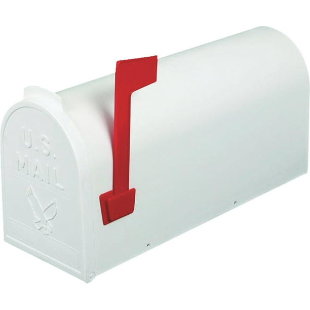 Flambeau Hardware 1 Rural Mailbox White