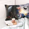 thumbnail image 6 of Film Ghostbusters Stay Puft Pillowcase Cushion Pillow Covers With Hidden Zipper Pillow Case Decor For Bed Dorm Sofa Couch Car 14"x20", 6 of 8