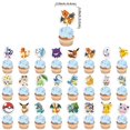 thumbnail image 3 of 25PCS Pokemon Cupcake Toppers Cake Toppers, Happy Birthday Party Supplies Cake Decorations for, Kids Birthday Party, 3 of 4