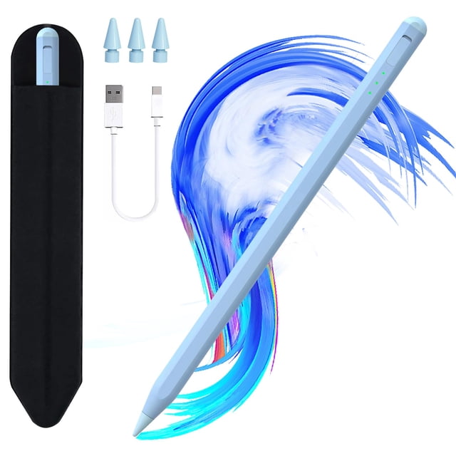 Lápiz capacitivo JVKzaen para iPad de 11.ª y 10.ª generación con soporte para lápices