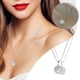 thumbnail image 1 of Pendientes para mujer, regalos para mujer, pendientes redondos de circonita, collar, adorno, joyería, anillo., 1 of 5