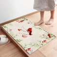 thumbnail image 4 of Kitchen Rug Sets 2 Piece Christmas Red Cardinal Bird Non Slip Anti Fatigue Floor Mats Winter Tree Snowflake Comfort Soft Absorb Cushioned Standing Doormat Runner Rugs (15.7x23.6+15.7x47.2 inch), 4 of 8