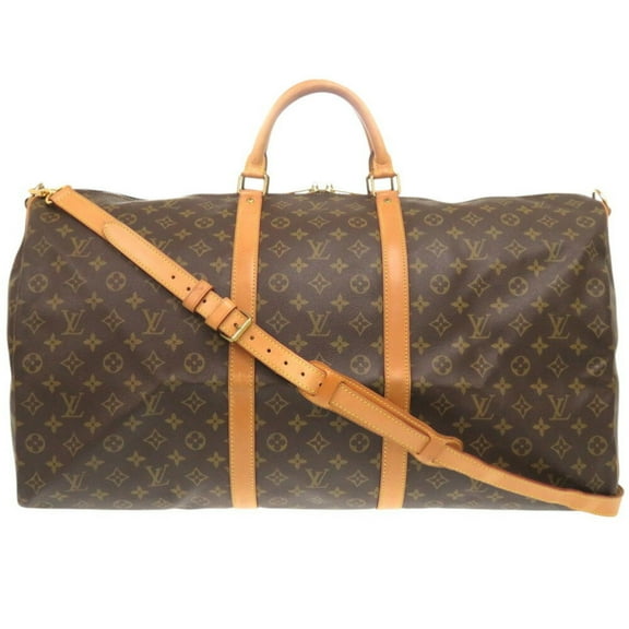 Pre-Owned Louis Vuitton Keepall Bandouliere 60 Monogram M41412 Boston Bag LV 1315... (Fair)