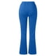 thumbnail image 5 of Leggings de yoga de cintura alta para mujer - Pantalones deportivos para entrenar, color liso, cintura elástica - Ropa deportiva para todas las estaciones, 5 of 5