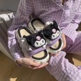 thumbnail image 3 of Sanrio Linen Slippers Female Yugui Dog Four Seasons Floor Breathable Thickened Bottom Home Indoor Summer Home Cartoon, 3 of 7