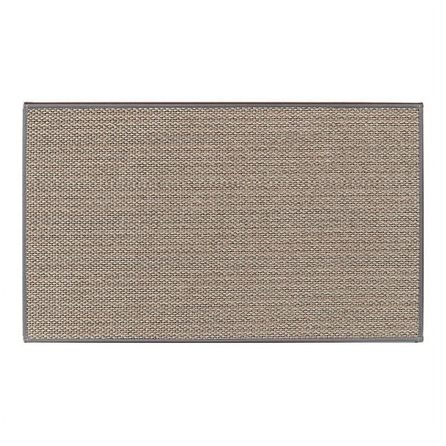Xiao Hua Alfombra de baño, antideslizante, de felpa y pelo largo, lavable a máquina, para suelo, bañera y ducha, 33 x 76 cm (gris)