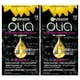 thumbnail image 1 of Color de cabello Garnier Olia Ammonia-Free 2.0 Soft Black, paquete de 2, 1 of 6