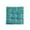 Sky Blue_New#1128, variant on Corduroy Floor Pillow Mat | Tatami Meditation Cushion | Square Seat Pad for Living Room Balcony | Soft Supportive Cloud Touch | 40x40x6cm | Thick Comfort Chair Pad | 1 Pack | Blue Gray Green