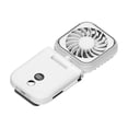 thumbnail image 4 of Ventilador portátil Ventilador pequeño Ventilador personal Ventilador de mano para acampar Interior Exterior Viajes Blanco, 4 of 9