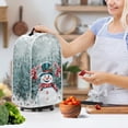 thumbnail image 3 of HELLHERO Spill-Proof Polyester Blender Cover with Oil Proof for Kitchen Home Christmas Snowman, 3 of 6