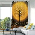 thumbnail image 5 of Blackout Curtains for Bedroom & Living Room, 84" Room Grommet Window Curtains Privacy Darkening Single Panel Curtain Cortina Grommet Window Curtains Privacy Protect Room, 5 of 7