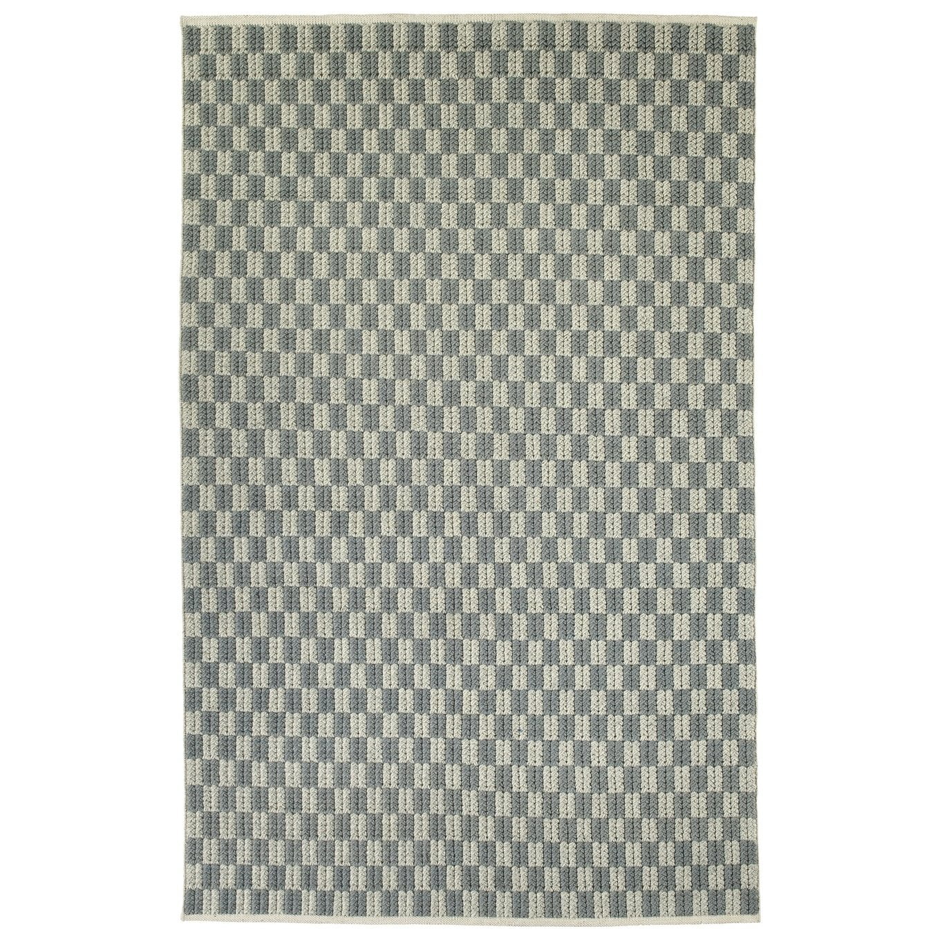 Grey Kaleen Paracas Collection Hand-Loomed Area Rug 3'6 x 5'6