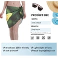 thumbnail image 7 of Bingfone Fresh Avocados Women's Sarong Swimsuit Cover Ups Bathing Suit Coverups Chiffon Beach Wrap Skirts, 7 of 7