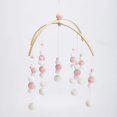 thumbnail image 1 of Wind Chimes Felt Ball Nursery Mobile Ornament Pendant Hanging Ceiling Gift Photo Promotion Home Decor Craft, 1 of 4