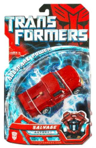 transformers salvage toy