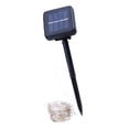 thumbnail image 1 of Luces de cadena LED al aire libre, Luces de cuerda con energía solar, Luces de cuerda de hadas, Luces de cuerda a prueba de agua, Lámpara de hadas de jardín, Decoración de boda al aire Azul, 1 of 9