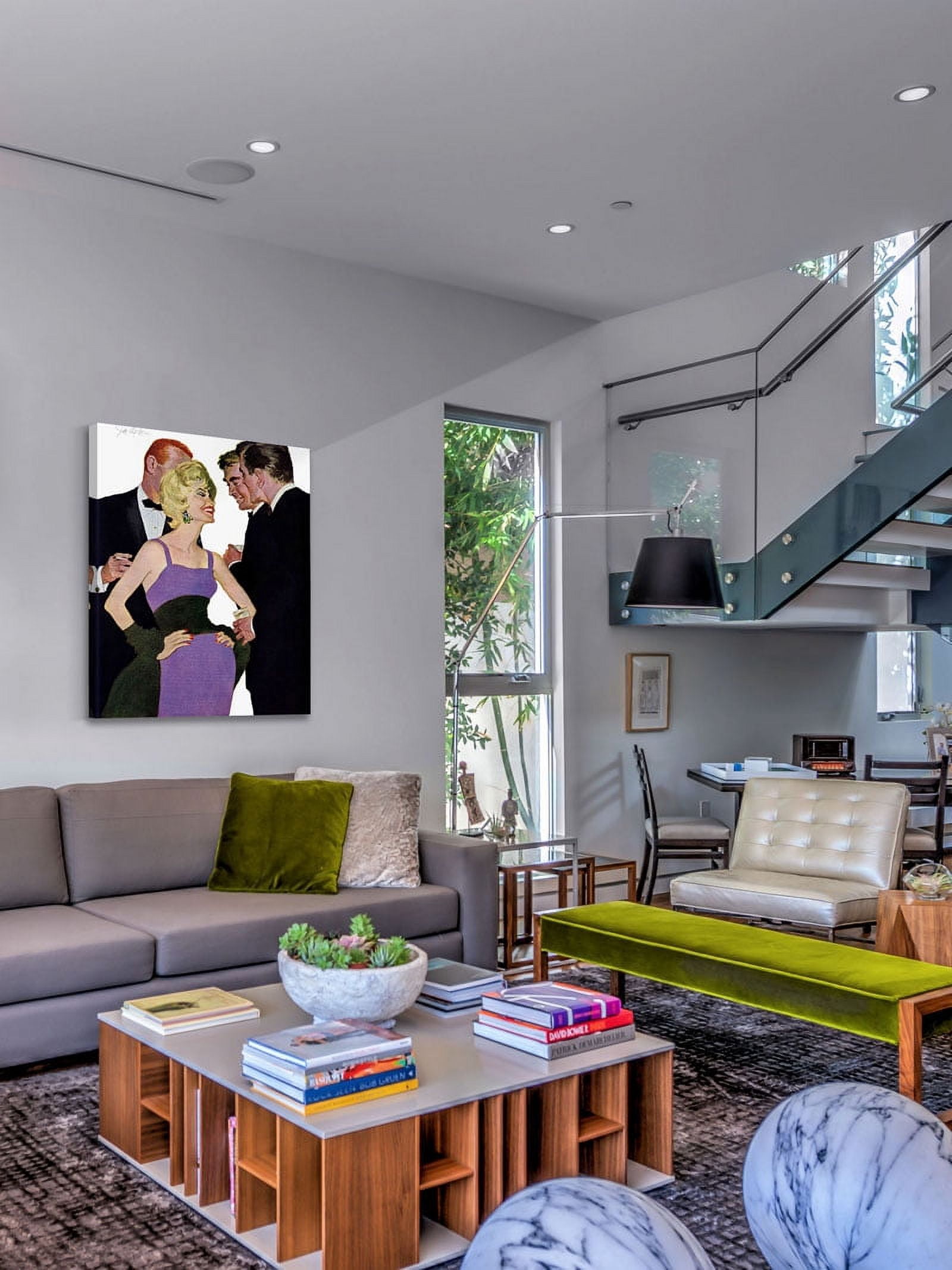 Marmont Hill "The Delectable Deceiver" by Joe de Mers Painting Print on Canvas