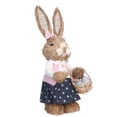 thumbnail image 6 of Desktop Decor,Easter Simulation Bunny Home Garden Bunny Decoration Creative Straw Bunny, 6 of 9