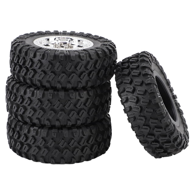 Ruedas Y Neumáticos RC, 4 Piezas 70 Mm OD. DI De 40 Mm. Accesorios De Neumáticos Para El Terreno Barro Pantano, Reemplazo Para MN82, LC79 RC
