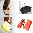 thumbnail image 1 of Stylish Rubber Mini Sun Umbrella Compact Sunshade for Beach Outdoor Adventures UV Protection, 1 of 5
