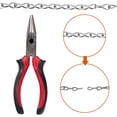 thumbnail image 4 of Paquete de 2 cadenas colgantes para comederos de pájaros, macetas, farolillos y adornos (9.5 pulgadas, negro) Ormromra HMHZ1025-4, 4 of 7