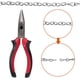 thumbnail image 4 of Paquete de 2 cadenas colgantes para comederos de pájaros, macetas, farolillos y adornos (9.5 pulgadas, negro) Ormromra HMHZ1025-4, 4 of 7
