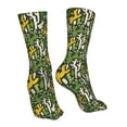 thumbnail image 7 of Salouo Cactus 4 Pattern Fun Novelty Crew Socks,Casual Athletic Socks Neutral Socks, 7 of 7