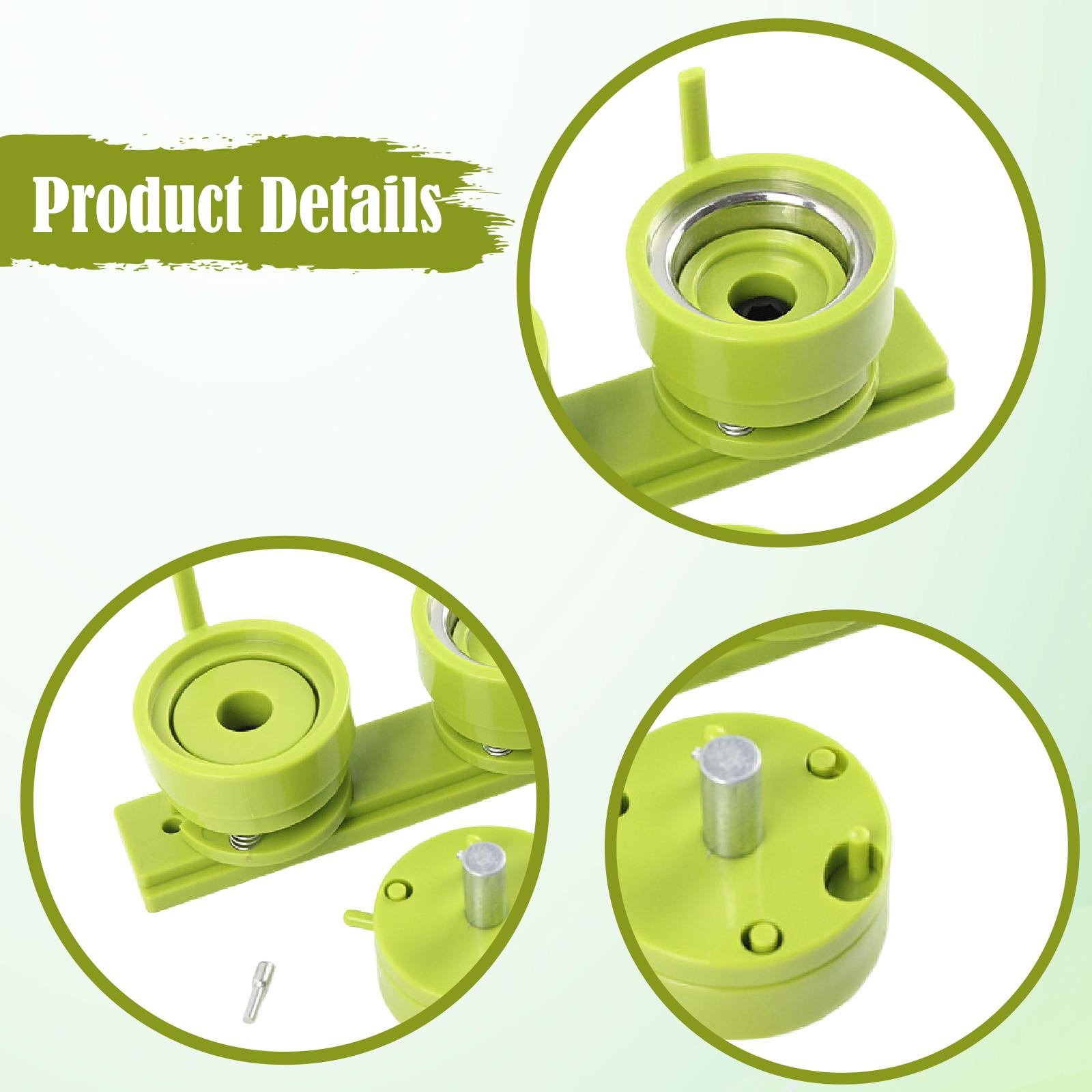Badge Machine Mould Button Maker Mould Round Button Maker PP Material Convenient for Handmade Crafts Hobbyists
