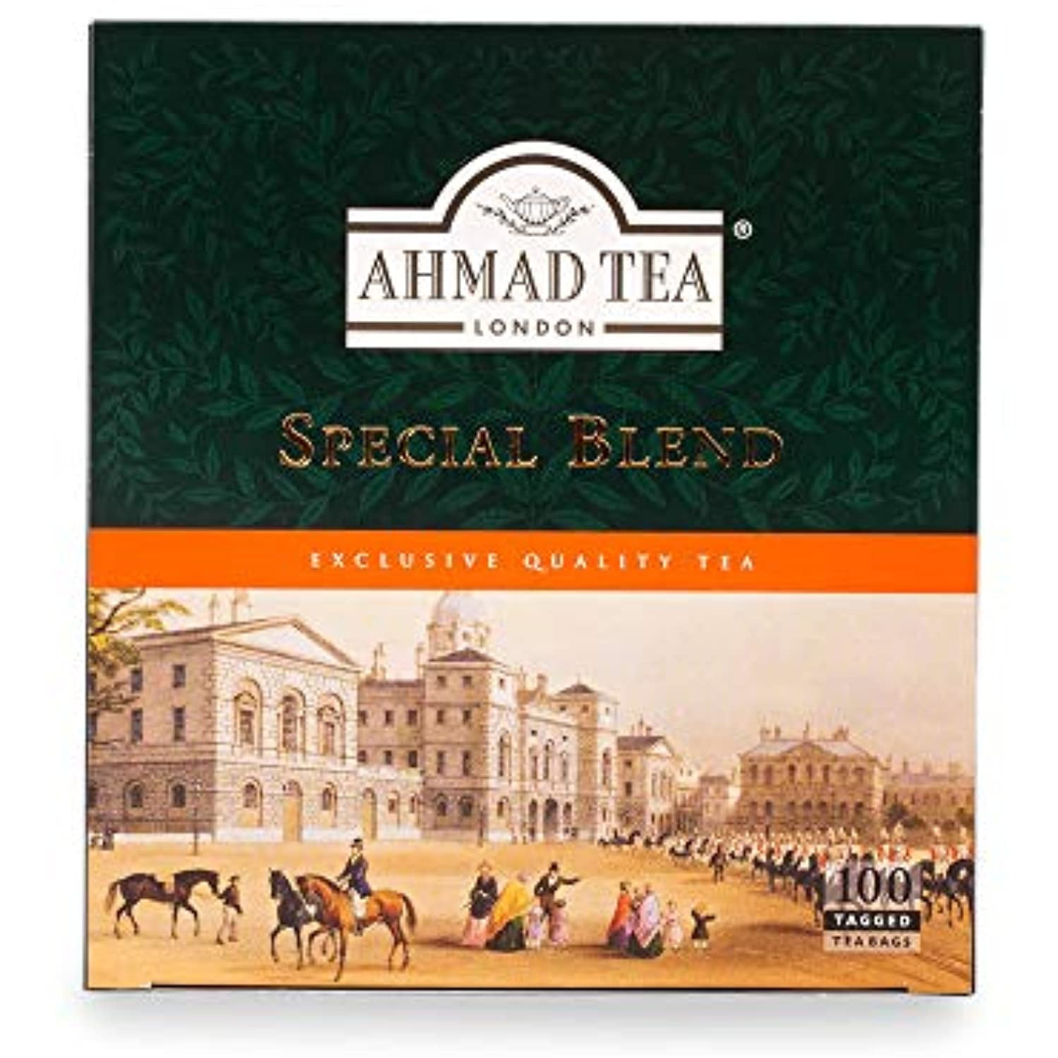 Ahmad Tea Special Blend Teabags With Tags, 100 Count