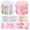 Style 4, variant on 84PCS Jelly Roll Fabric Strips for Quilting "2.5 x 20" Inch Cotton Fabric Bundles for Sewing DIY Crafts