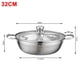 thumbnail image 5 of Inteprter Olla caliente de sabores, olla caliente para el hogar, olla especial de cocina de inducción gruesa, olla caliente para sopa de acero Almacenamiento y organización del hogar Inteprter HA023827-00, 5 of 6