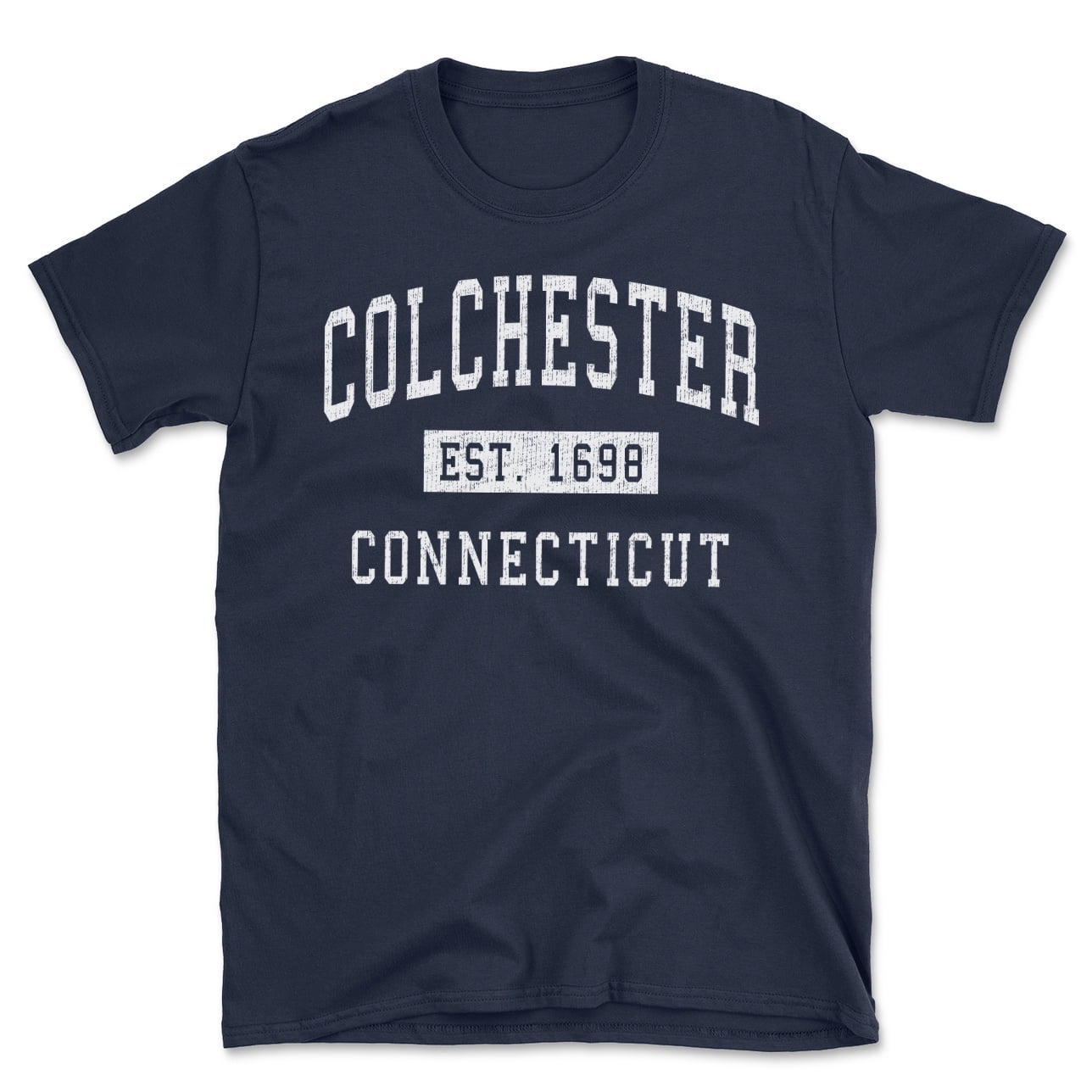 Colchester Connecticut Classic Established Men's Cotton T-Shirt -  Walmart.com